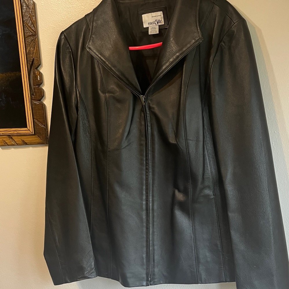 East 5th Genuine Leather Jacket